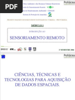 Apostila de Sensoriamento Remoto