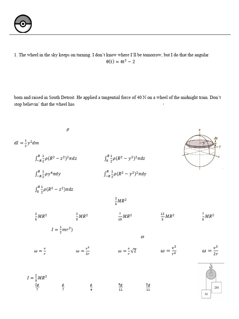 Unit 5 Practice Test 1 | PDF | Angular Momentum | Force