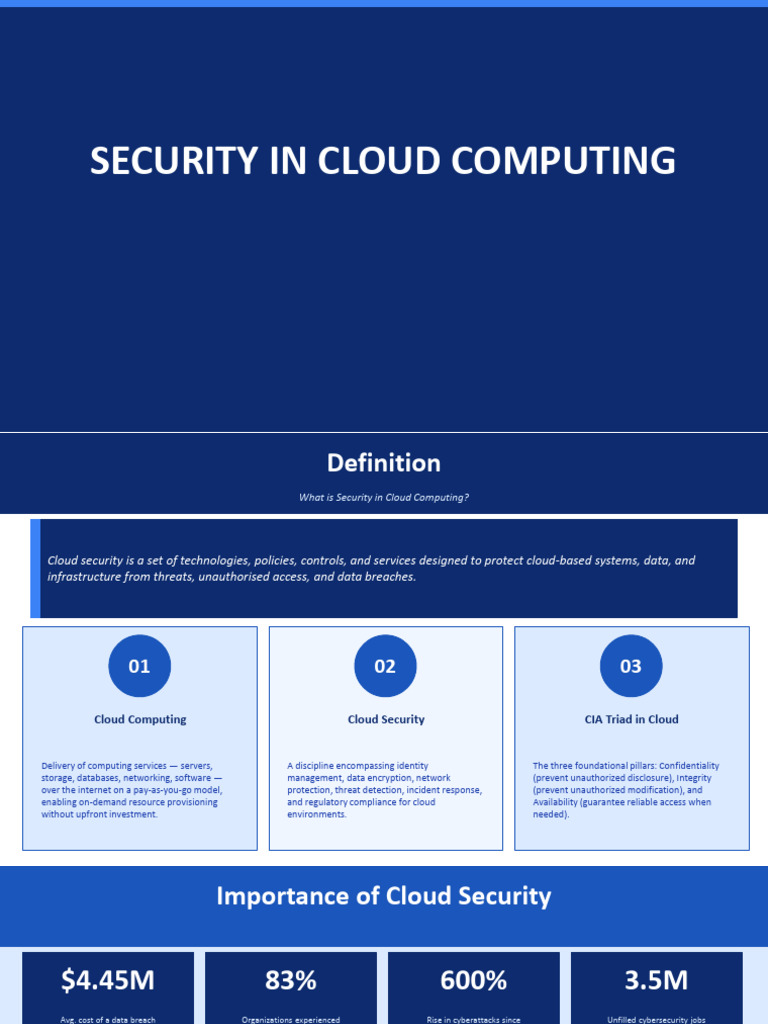 Cloud Security Complete 2 | PDF | Security | Computer Security