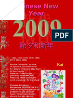 Chinese Astrology Prediction for 2009