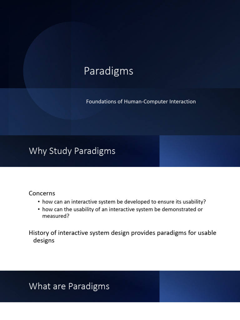 4 Paradigms | PDF | Window (Computing) | Hypertext