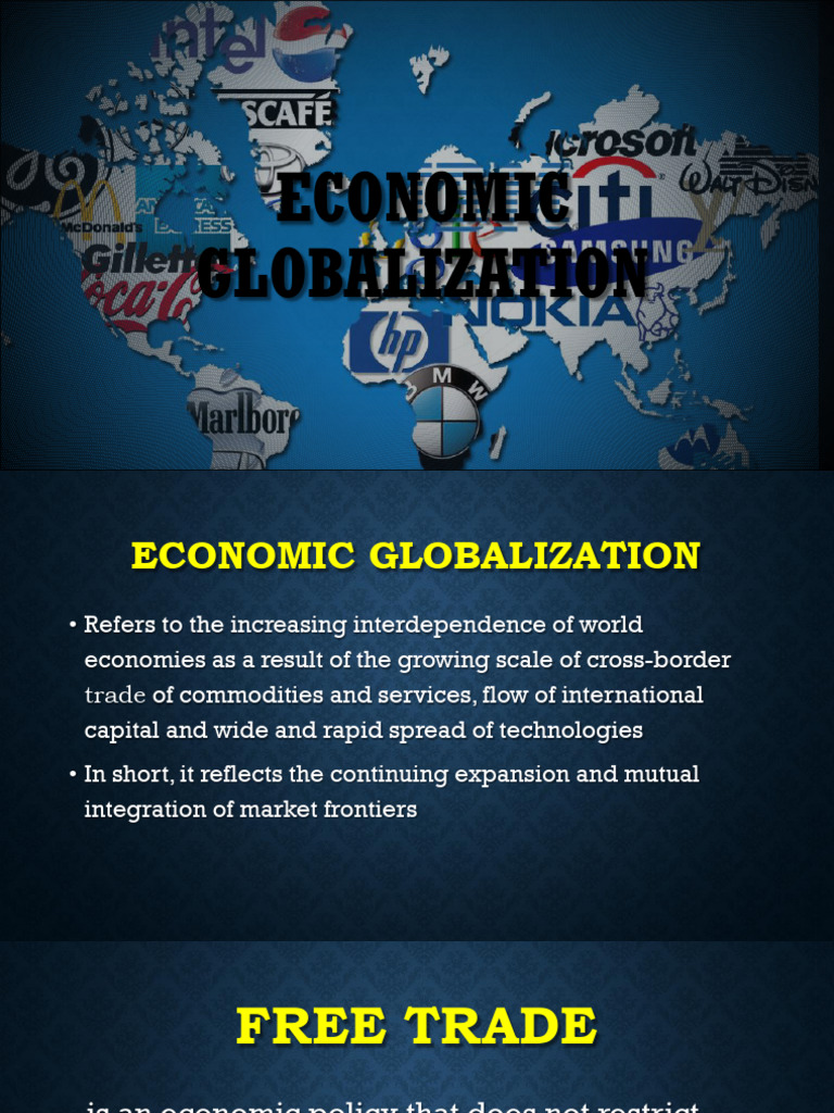 Economic Globalization | PDF | Globalization | Economies