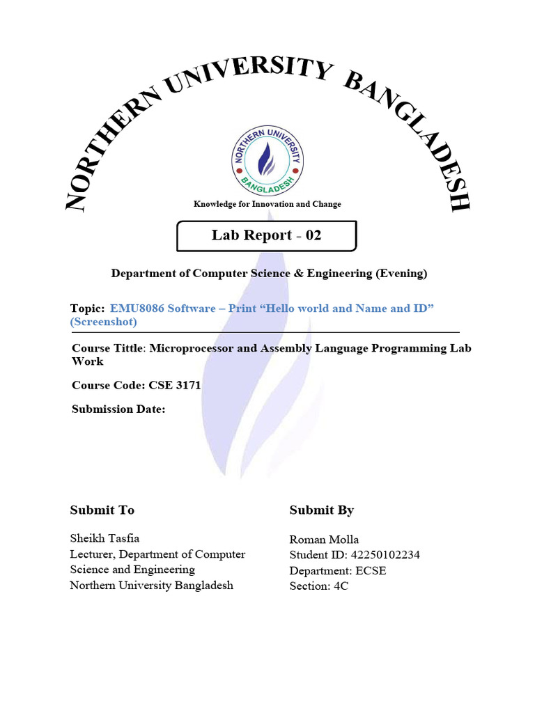 Lab-2_Roman Molla (42250102234) | PDF