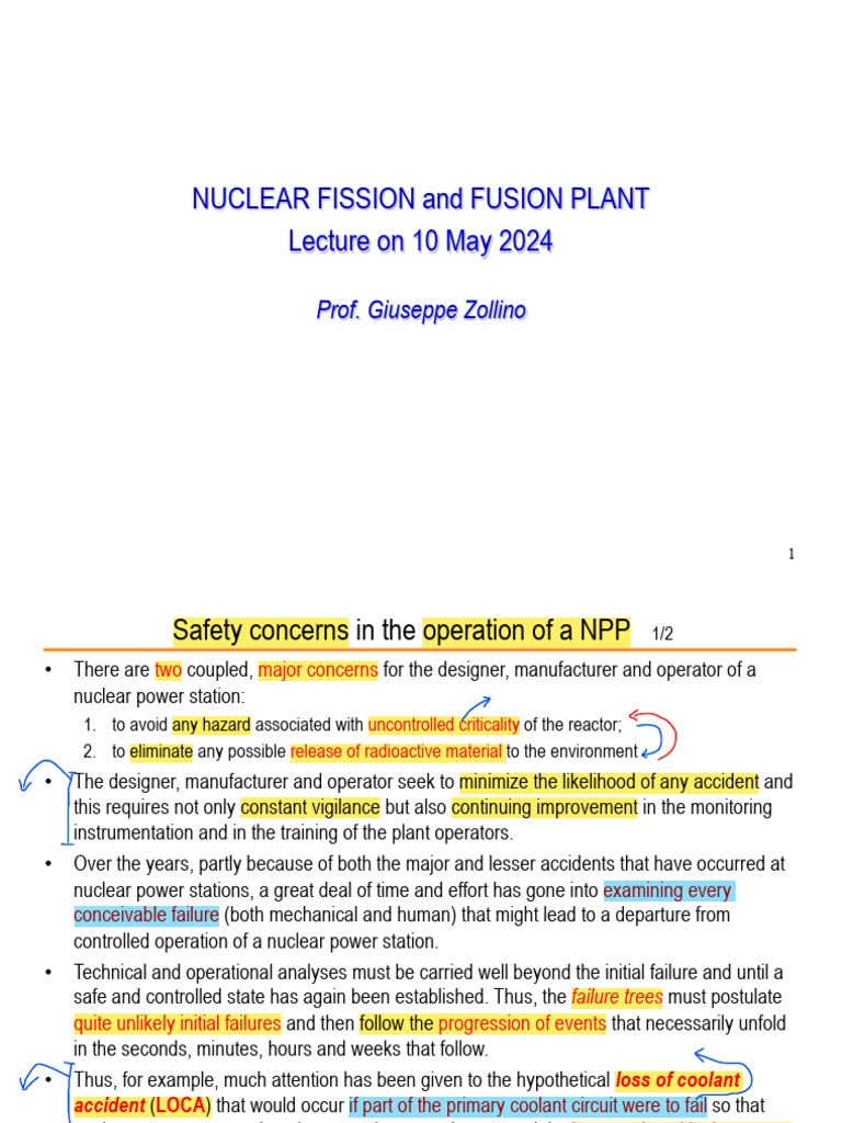 24-05-10-LECT-NFFP | PDF | Pressurized Water Reactor | Nuclear Reactor