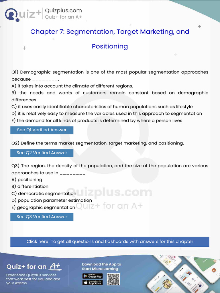 Demographic Segmentation is One of the Most Popular Segmentation ...