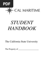 Student Handbook, 2011