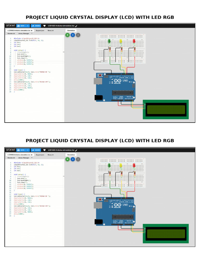 Project Liquid Crystal Display | PDF