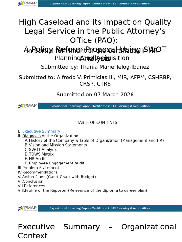 Sbca-pmap Chrp Final Output (Elp) | PDF | Employee Retention | Human ...
