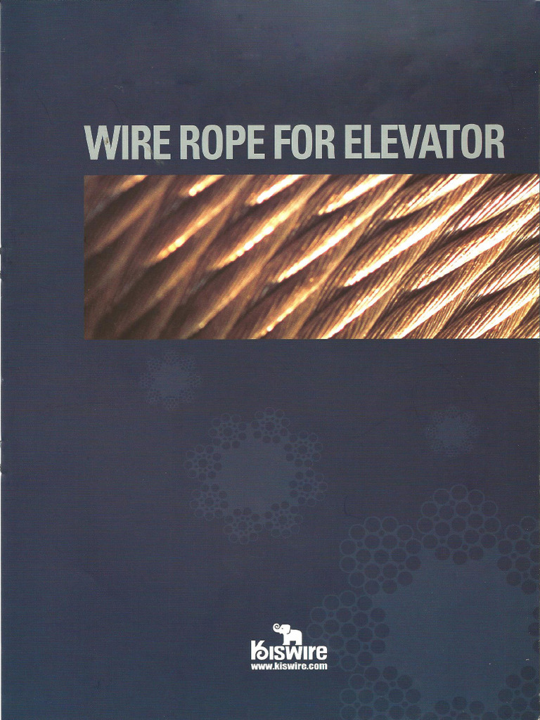 Wire Rope for Elevator | PDF