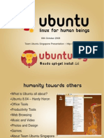 Team Ubuntu Singapore Session 1 Presentation