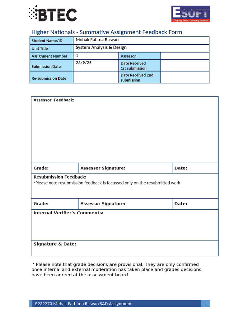 SAD Assignments | PDF | Agile Software Development | Software ...