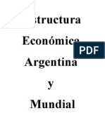 Estructura Económica Argentina y Mundial
