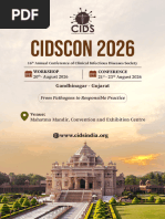 CIDSCON 2025: Infectious Diseases Conference | PDF | Infection ...