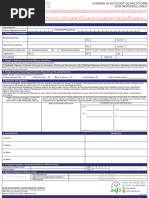 CAMS PAN Service Request Update Form | PDF