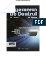 Ingeniería de Control - 2da Edición - W. Bolton