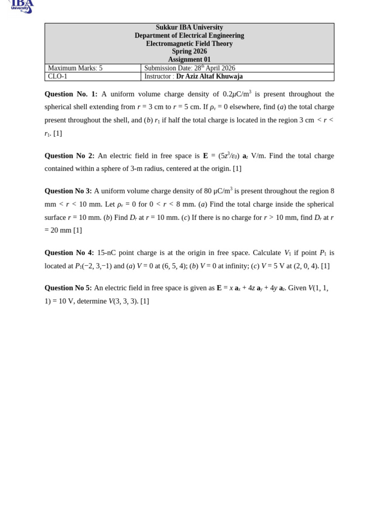 Assignment 1 (2) | PDF