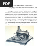 Steam Engine Setup and Heat Sources | PDF | Boiler | Pump
