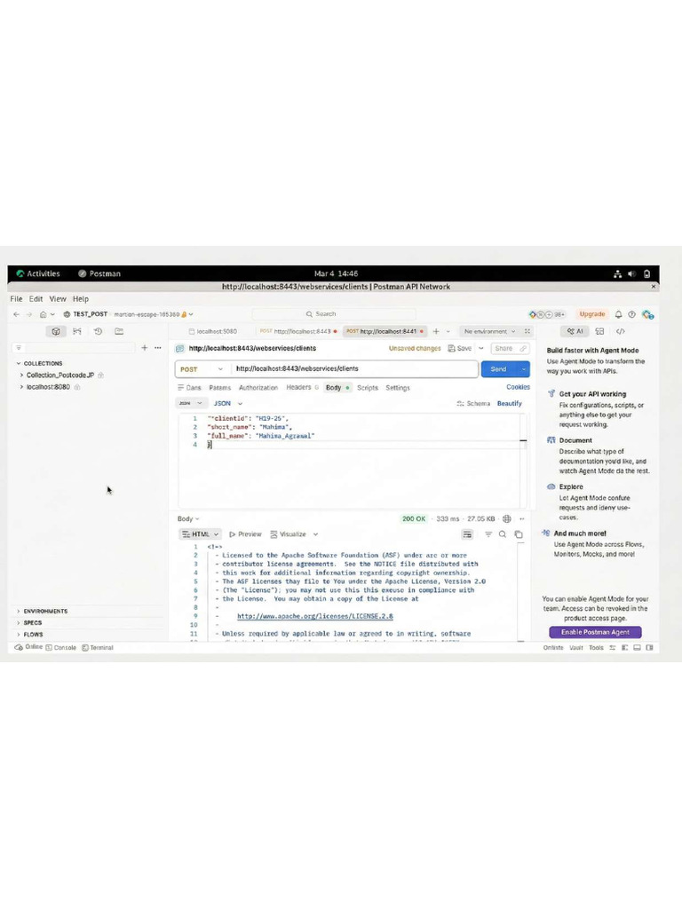 POSTMAN Insertion | PDF