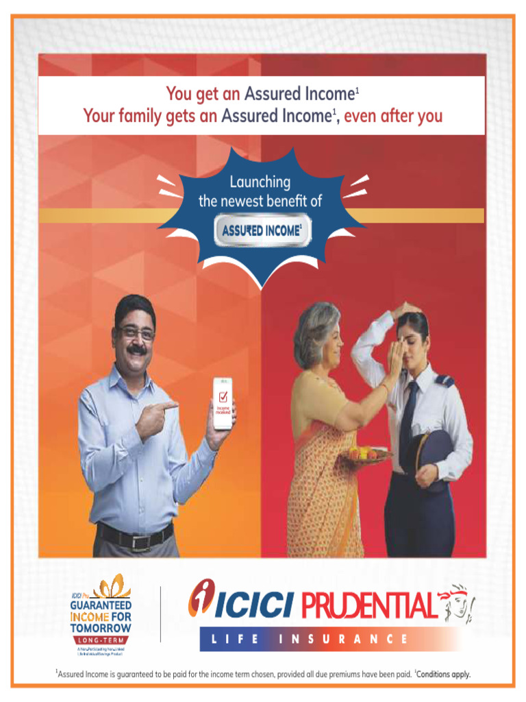ICICI Pru GIFT Long Term Brochure | PDF | Insurance | Present Value