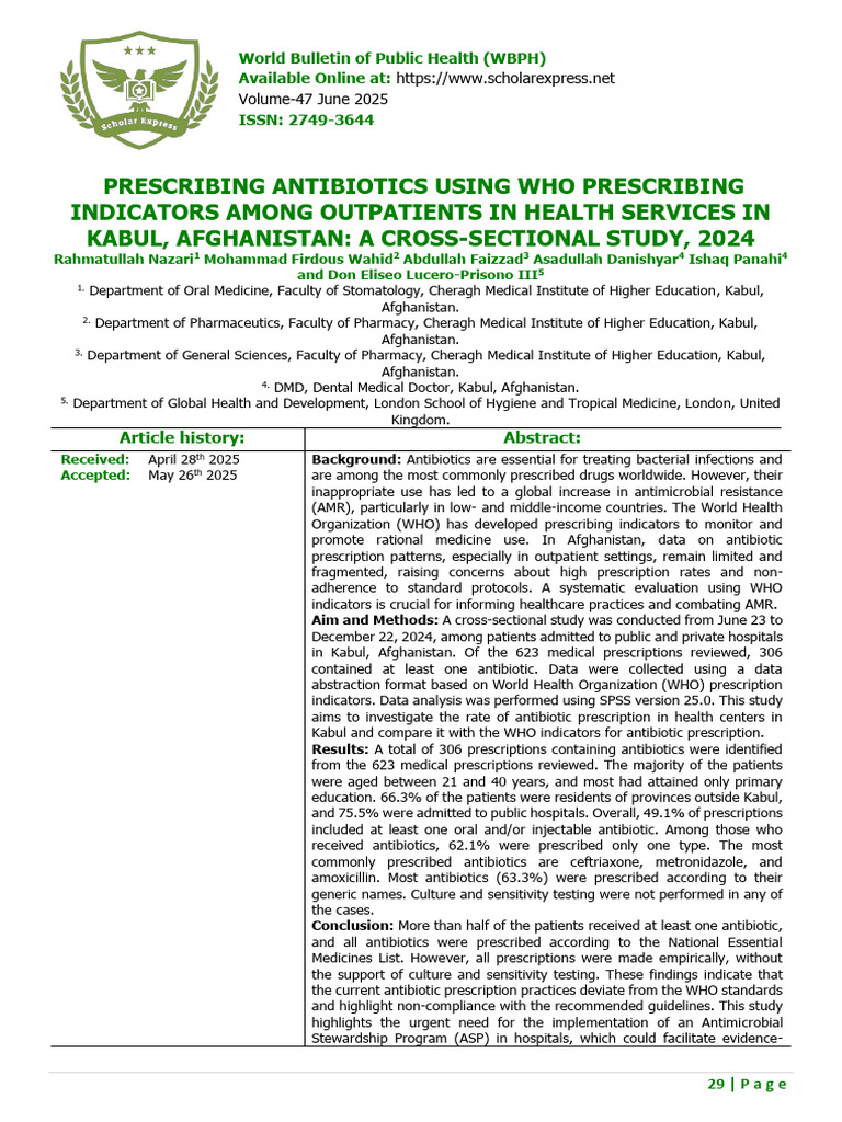 Antibiotics | PDF | Antimicrobial Resistance | Medical Prescription