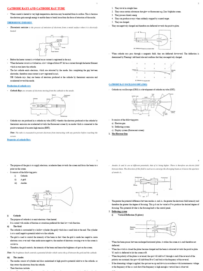 Cathode Copy | PDF | Cathode | Vacuum Tube