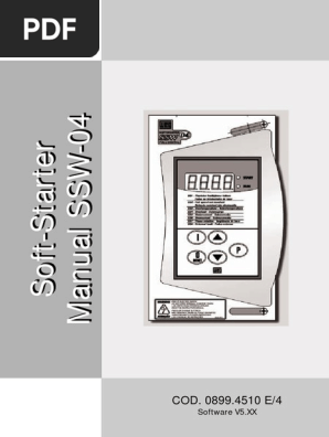 Weg Soft Starter Ssw04 Alternating Current Electrical