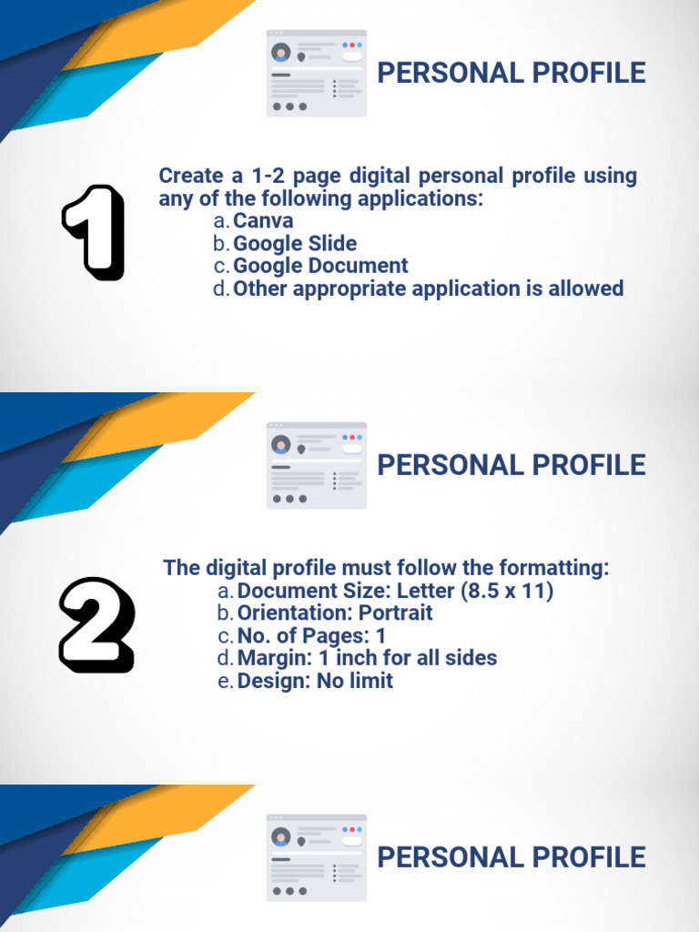 Transfer 1 Personal Profile | PDF