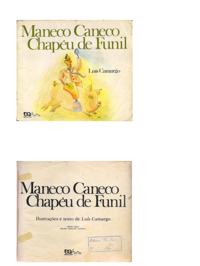 História Maneco Caneco | PDF