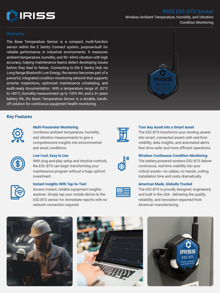 2026 ESC BTS Datasheet | PDF | Sensor | Humidity