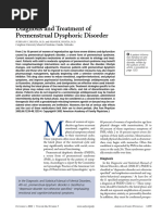 PMDD Assessment Scale Questionnaire | PDF | Psychology | Behavioural ...