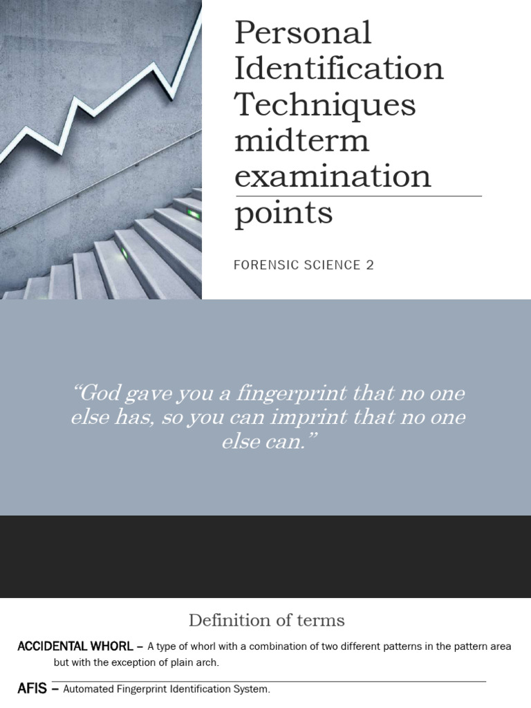 Personal-Identification-Techniques-midterm-examination-points (1) | PDF ...