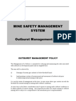 Mine Safety Management System Outburst Management Plan