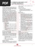 Mastering Skimming Techniques for Reading | PDF | Speed Reading | Paragraph