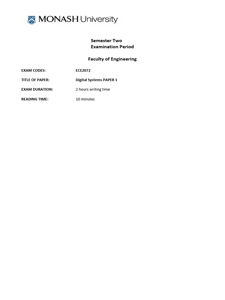 Mock | PDF | Computer Engineering | Computing