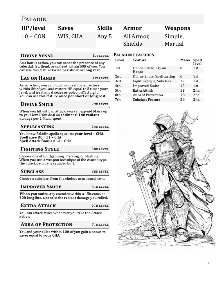 Paladin | PDF