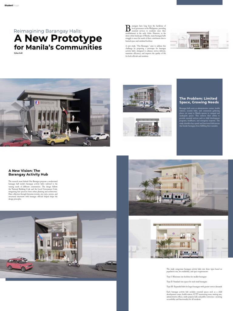 Reimagining Barangay Hall | PDF