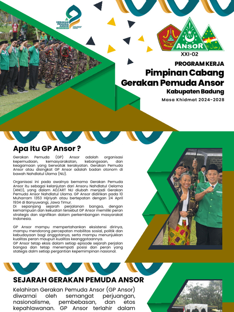 Program Kerja Pc Gp Ansor Badung | PDF
