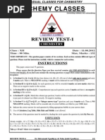 Alchemy Classes - Test1 Answers