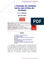 Sobre a Violação da Unidade Encoberta com Gritos de Unidade