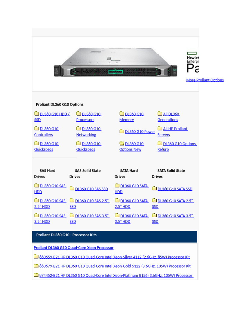 Proliant suplie uente | PDF | Solid State Drive | Computer Engineering