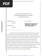 Download Fraley v Facebook Rejection of Settlement Agreement by Eric Goldman SN103189596 doc pdf
