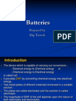 Batteries: Prepared by Dip Trivedi