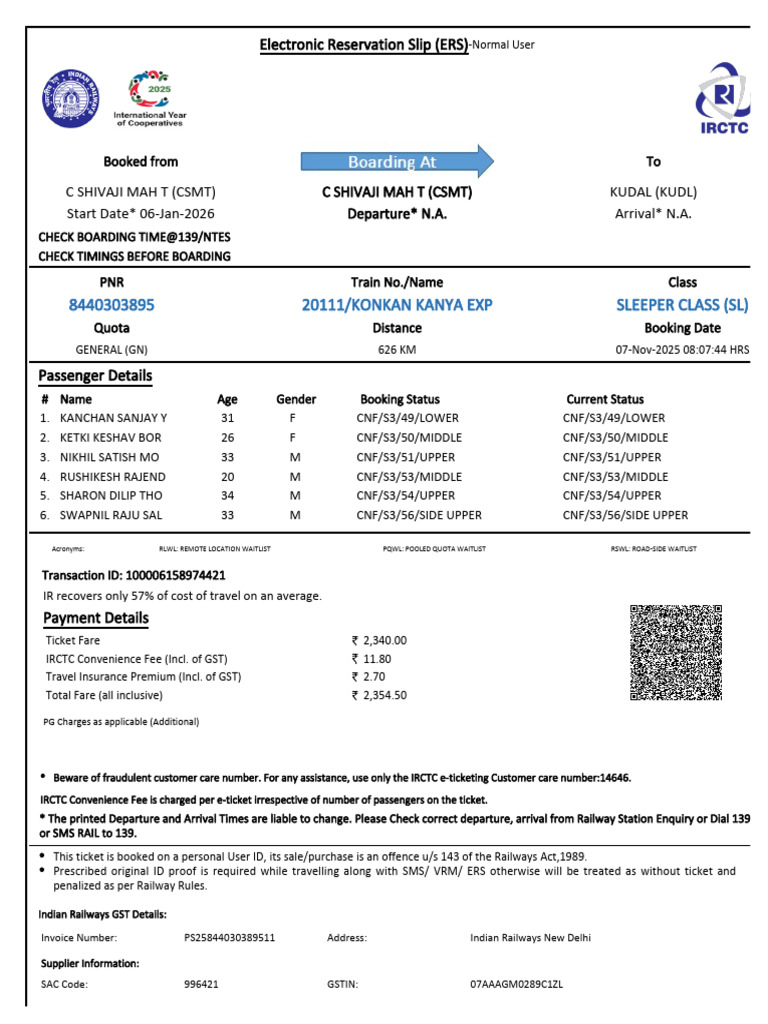 8440303895 | PDF | Identity Document | Payments