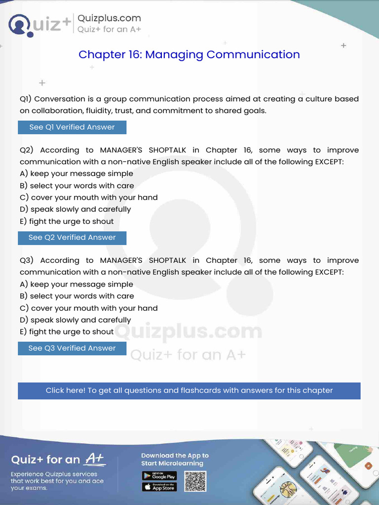 Conversation is a Group Communication Process Aimed at Creating a ...