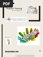 Propio Interpreter Guidelines and Protocols | PDF | Language ...