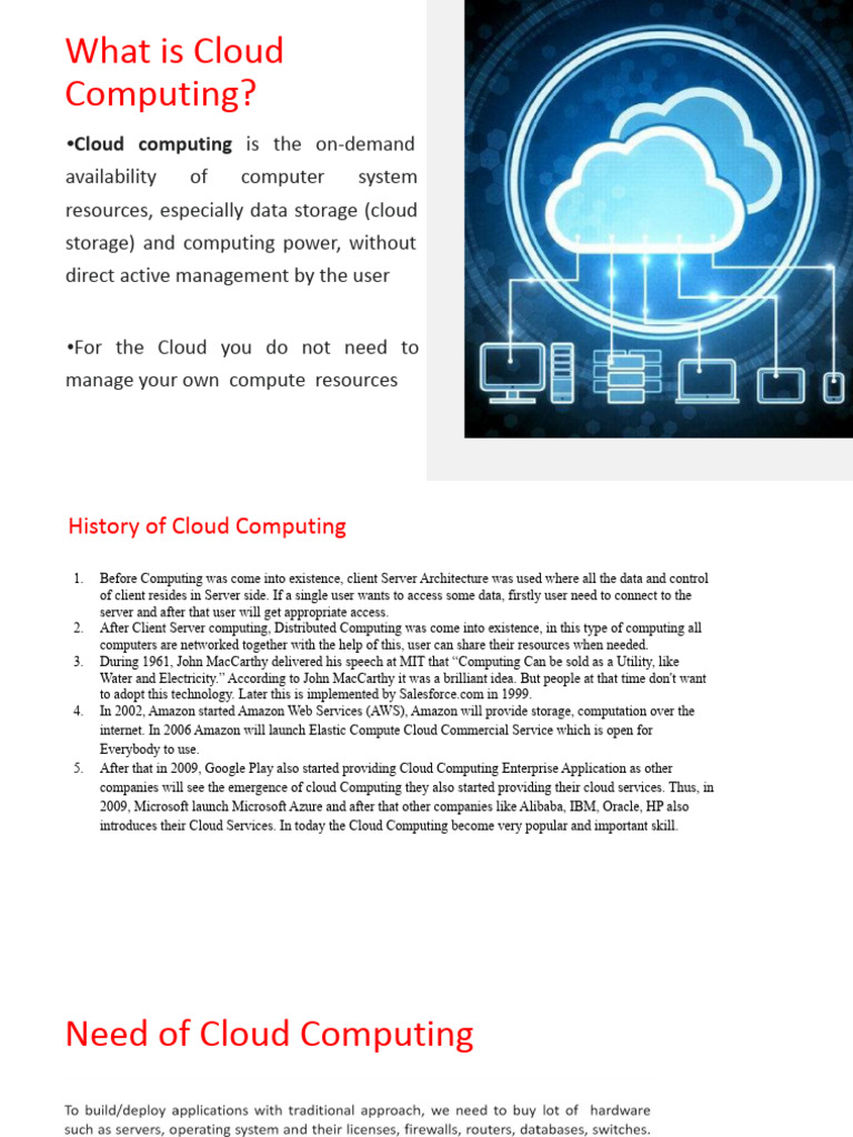 Cloud Computing | PDF