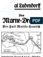 Ludendorff, Erich - Das Marne-Drama - Der Fall Moltke-Hentsch (1934, 31 S., Scan-Text, Fraktur)