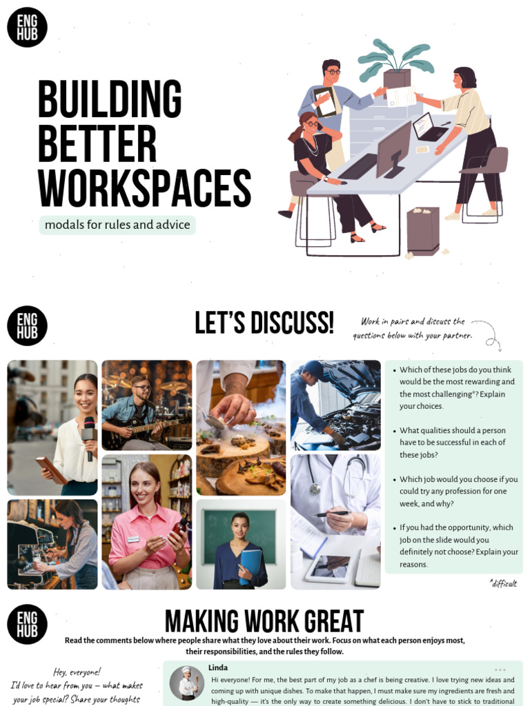 B1 Building Better Workspaces Modals SV | PDF