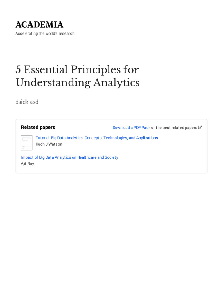 5 Essential Principles of Understanding Analytics-with-cover-page-V2 ...