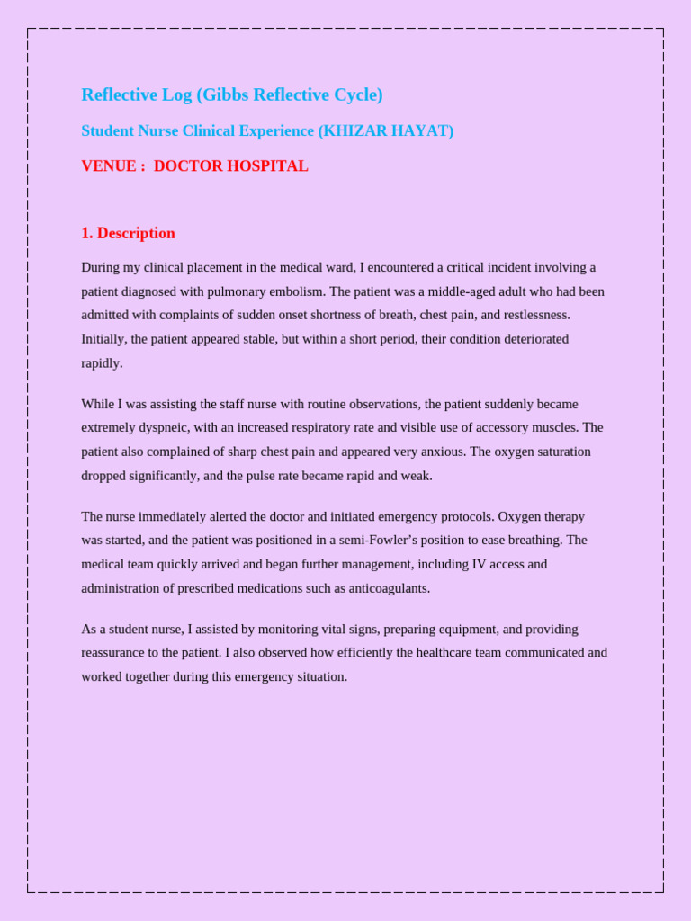 KH Log | PDF | Nursing | Anxiety